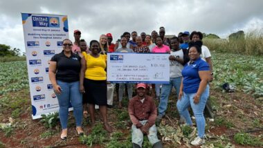 United Way provided Hurricane Berryl funds to Nief Farmers group